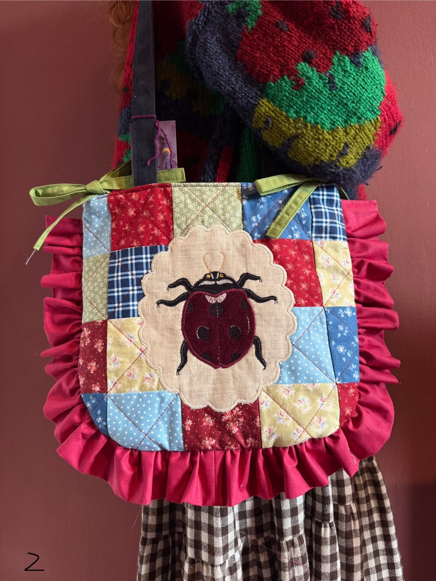 Quilted Frilly Ladybug(2)
