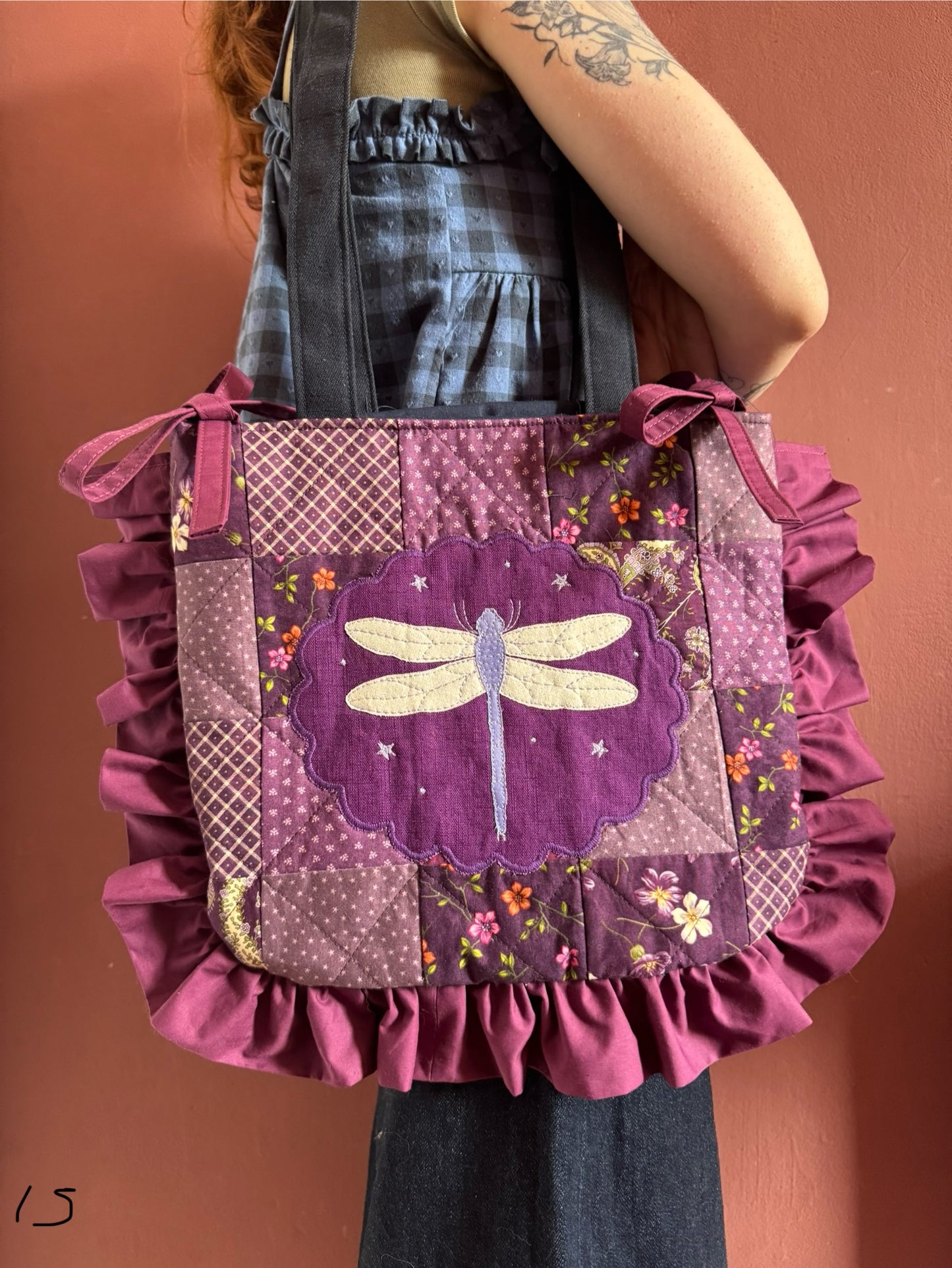 Frilly Patchwork Dragonfly (15)