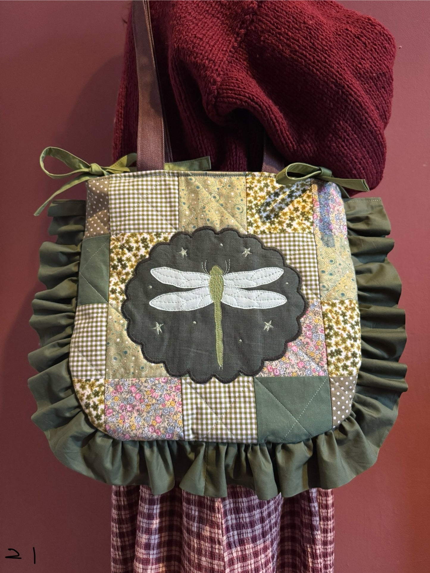 Frilly Patchwork Dragonfly(21)