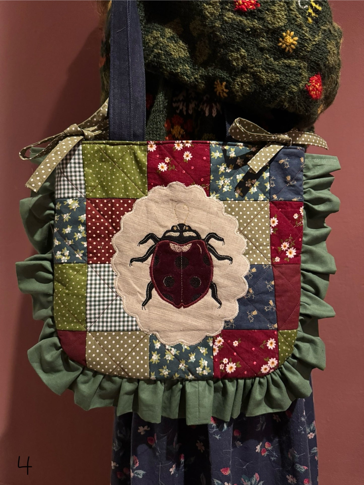 Frilly Patchwork Ladybug(4)
