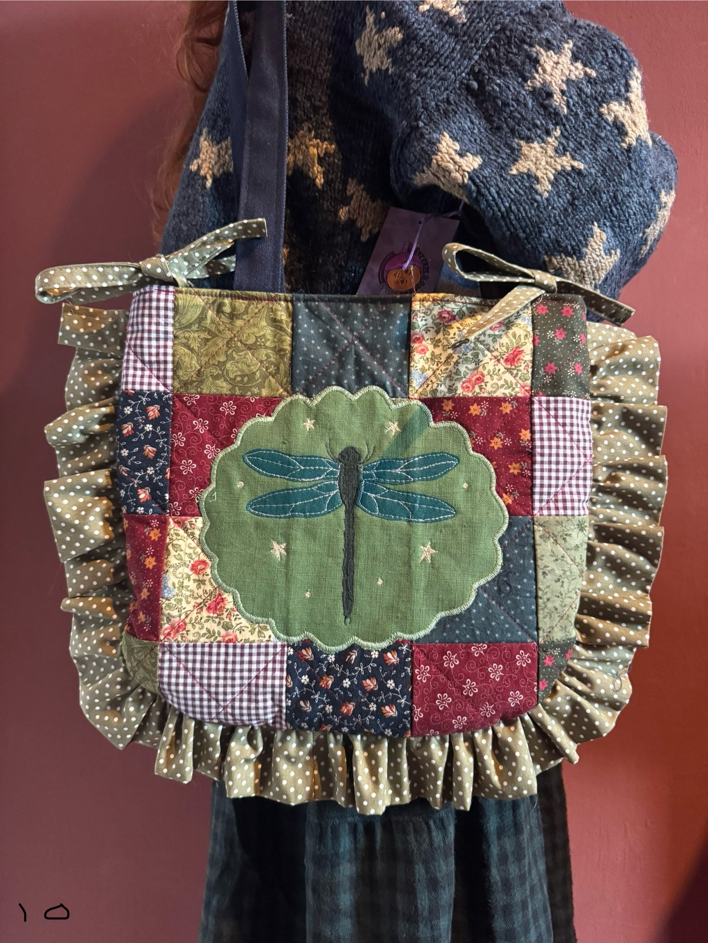 Frilly Patchwork Dragonfly (10)