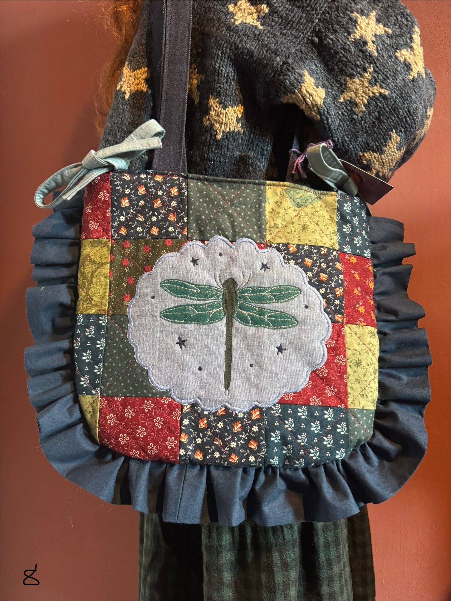 Frilly Patchwork Dragonfly (8)