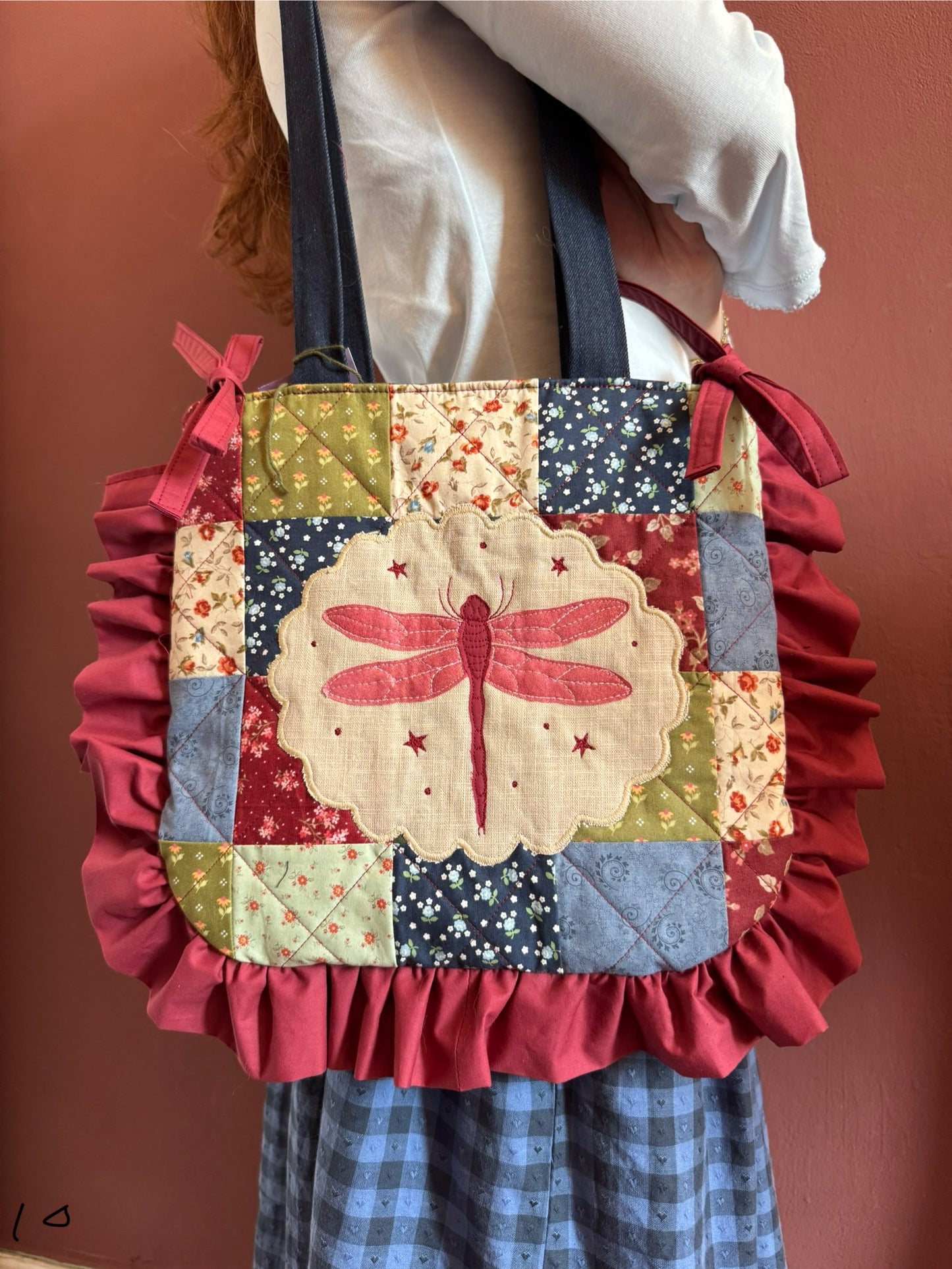 Frilly Patchwork Dragonfly(10)