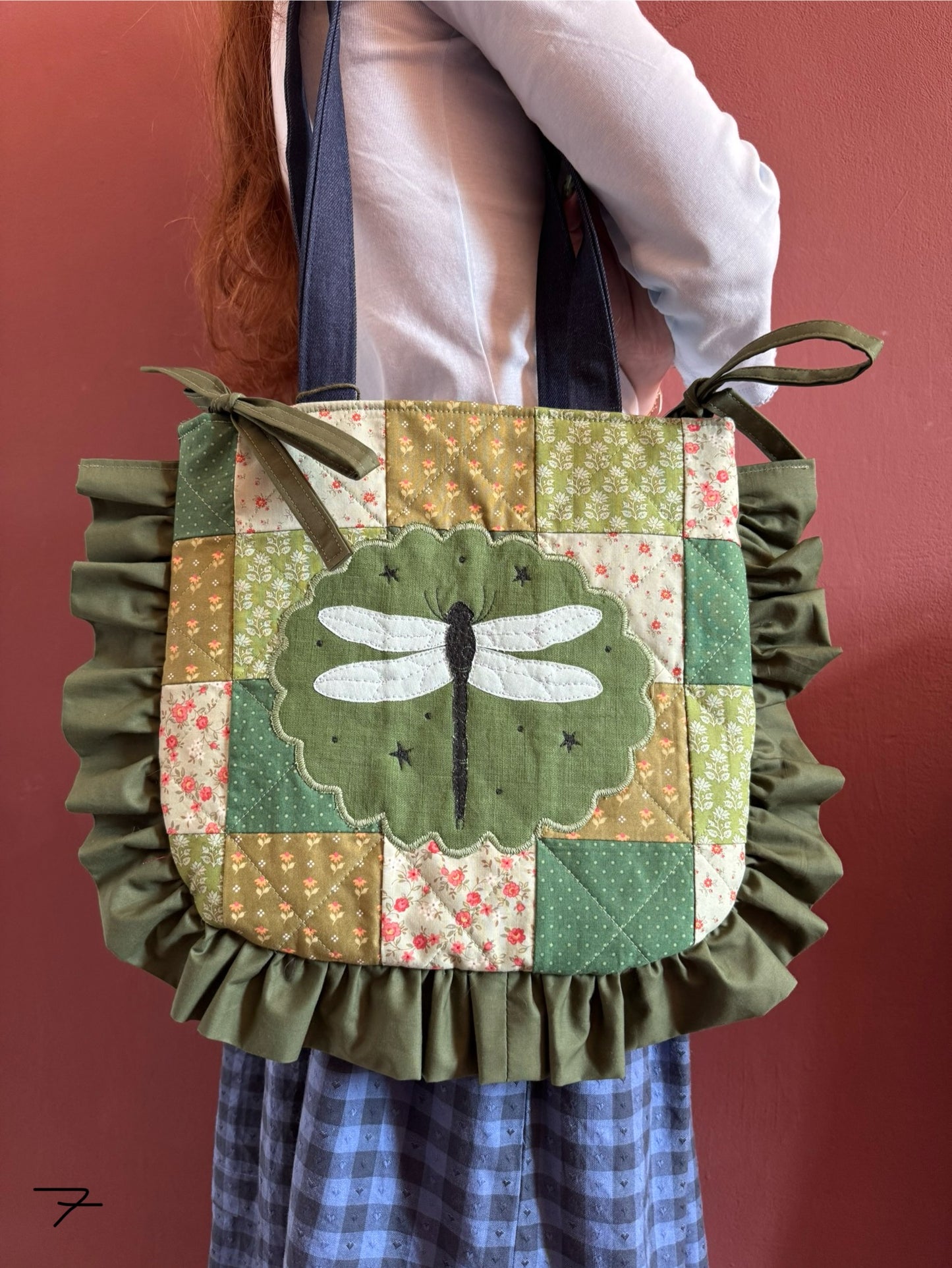 Frilly Patchwork Dragonfly (7)