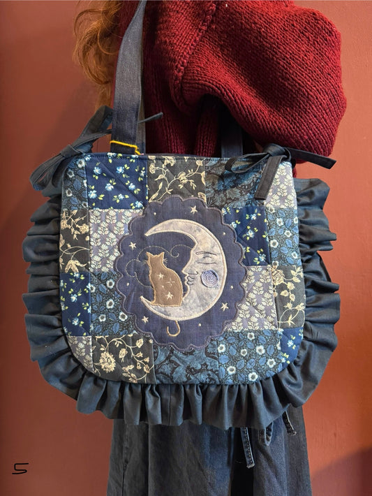 Patchwork Frilly Moon/Cat(5)