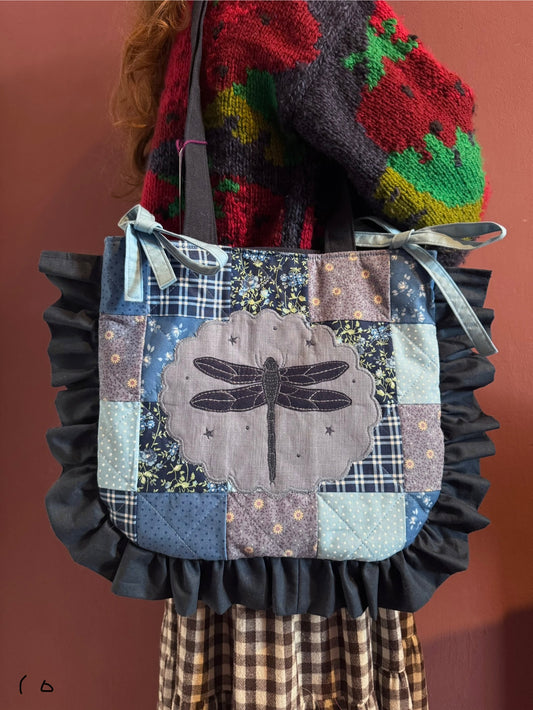 Quilted Frilly Dragonfly(10)