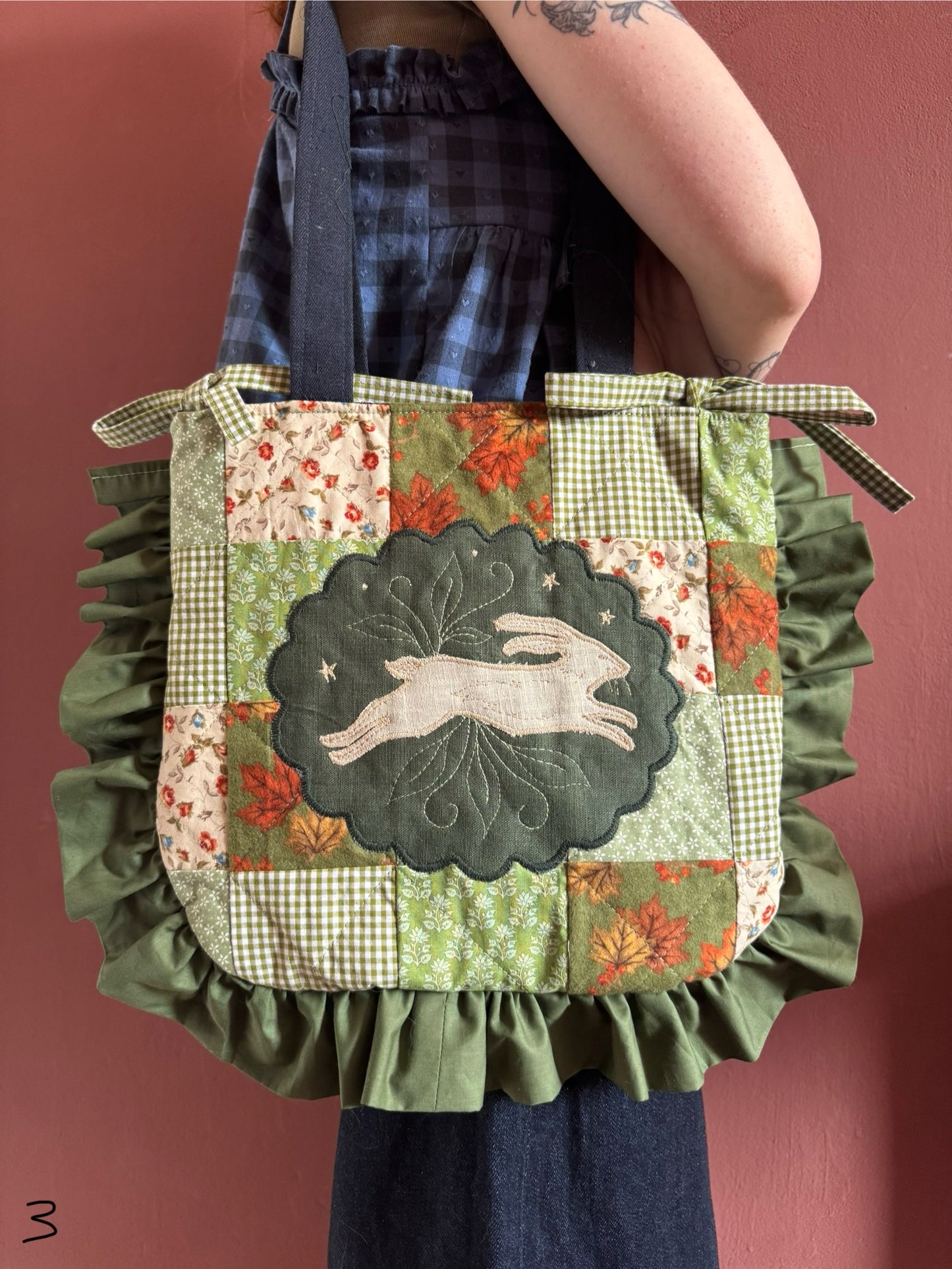 Frilly Patchwork Hare(3)