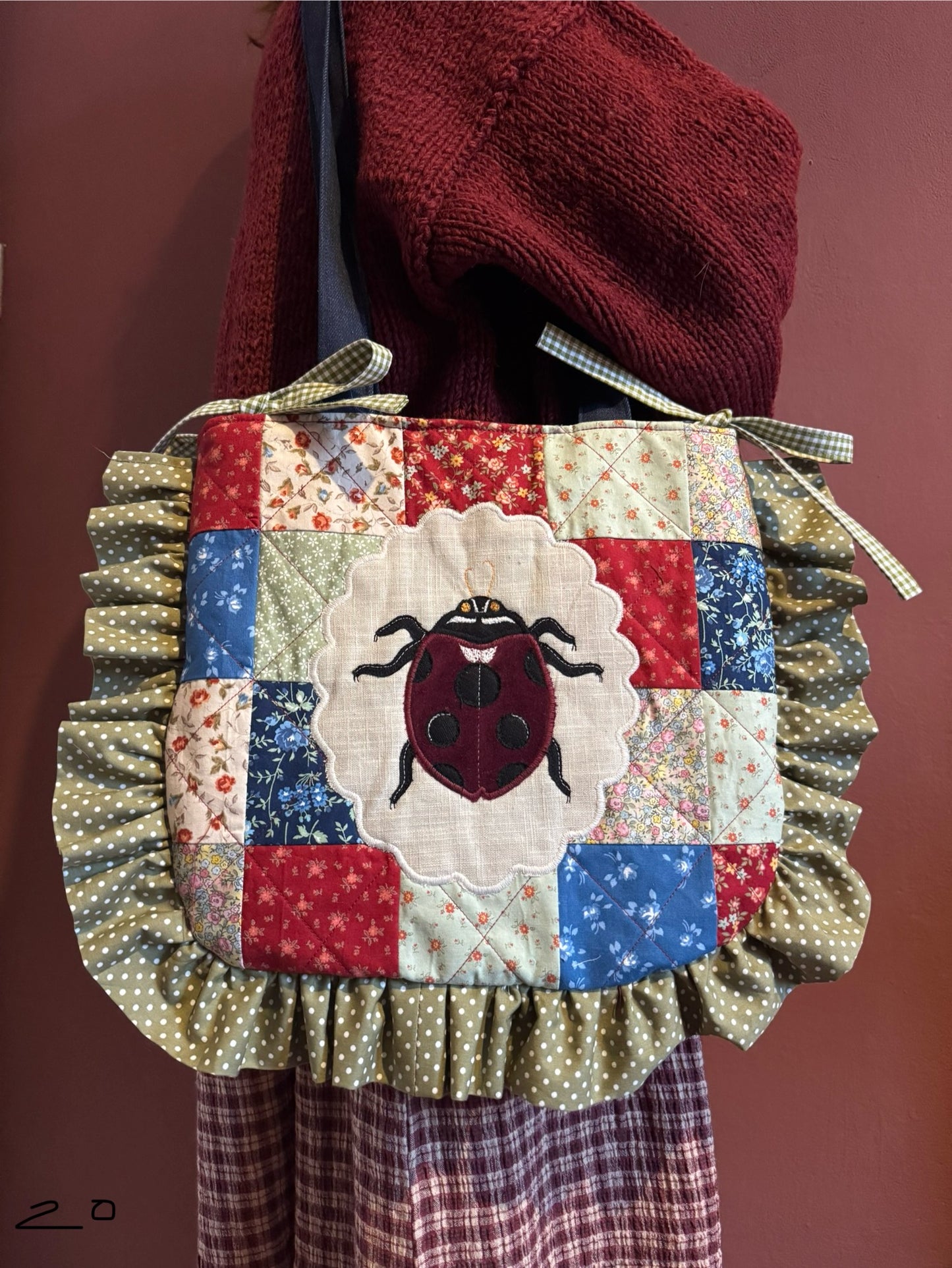 Frilly Patchwork Ladybug(20)