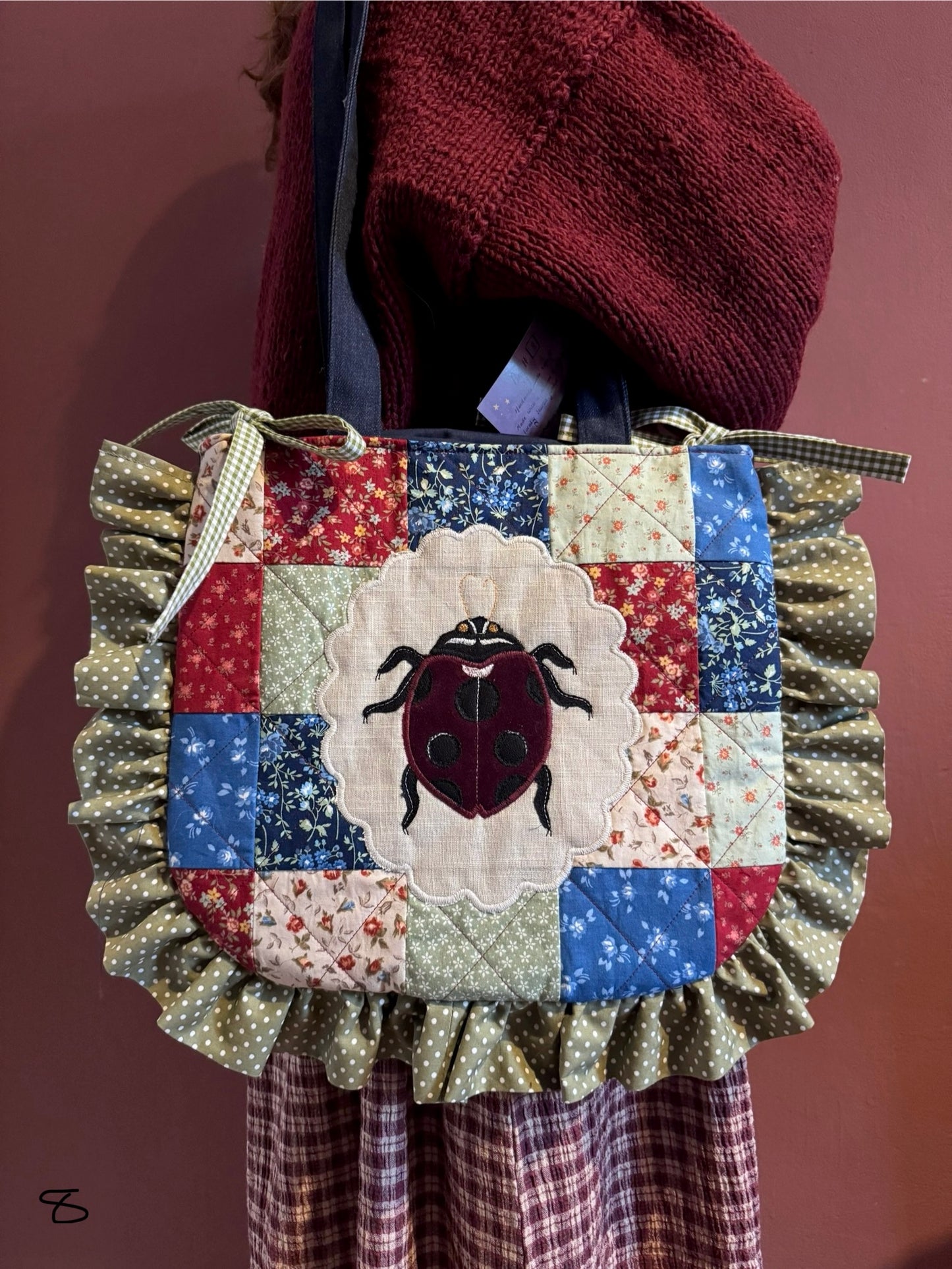 Frilly Patchwork Ladybug(8)