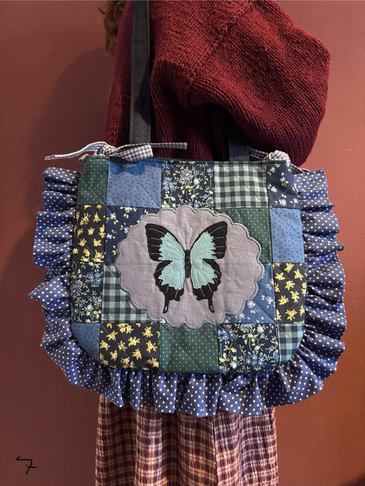 Frilly Patchwork Butterfly(7)
