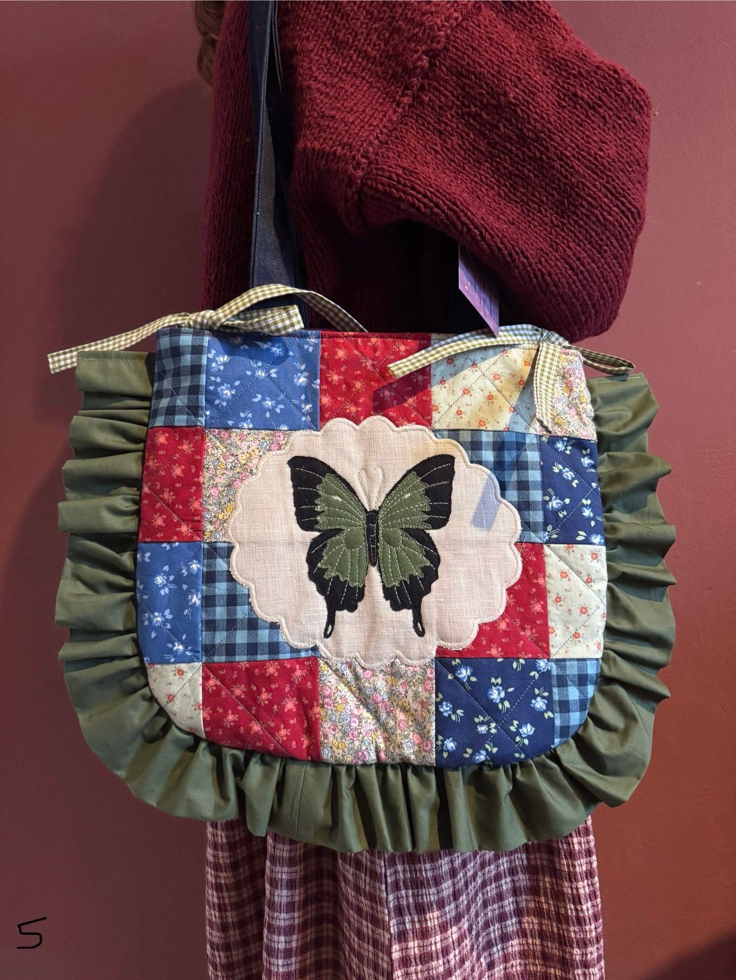 Frilly Patchwork Butterfly(5)