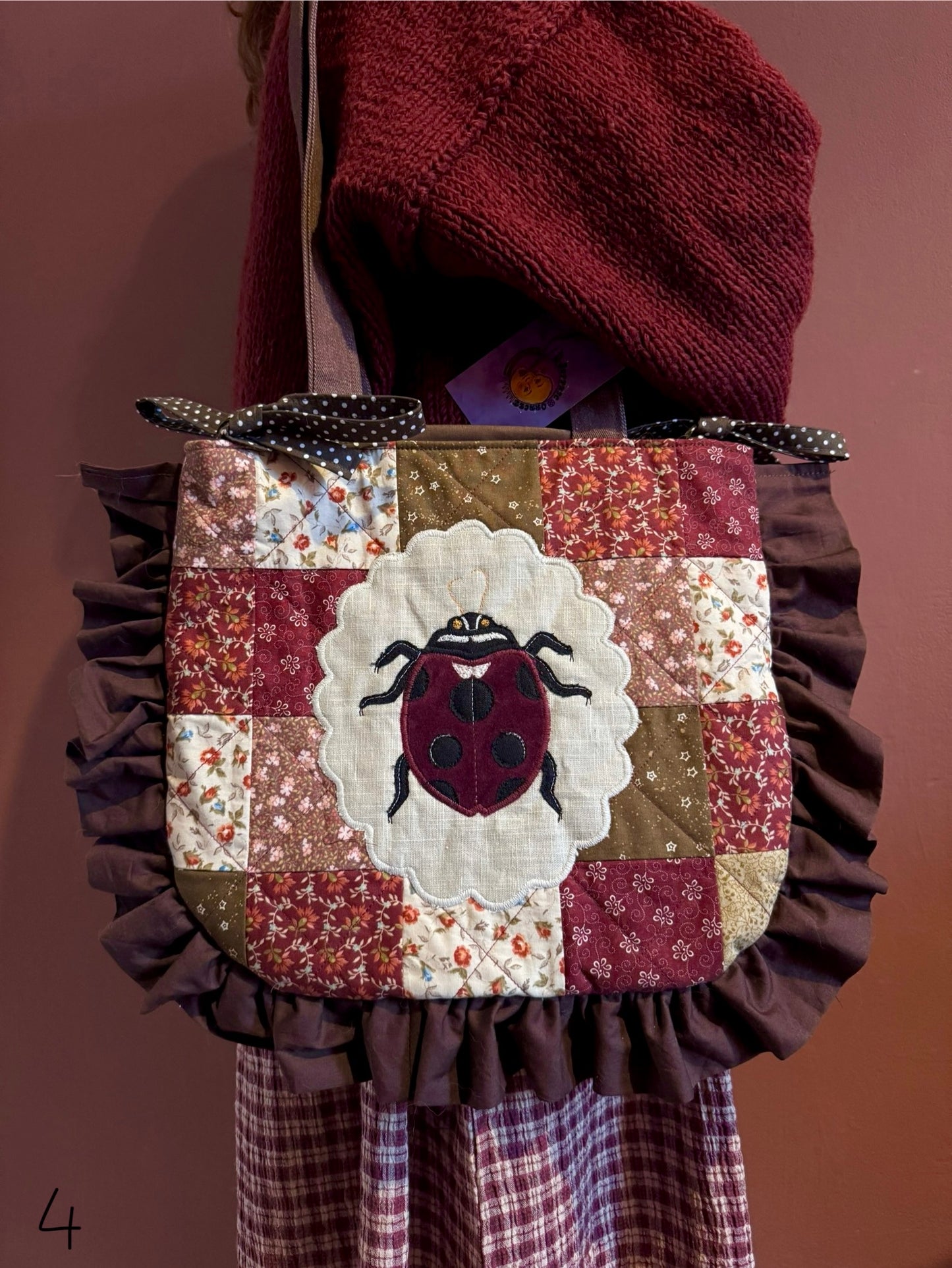 Frilly Patchwork Ladybug(4)
