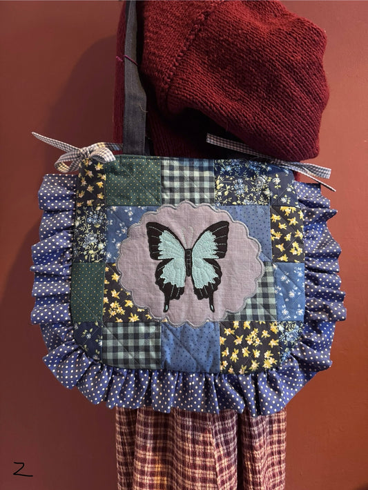 Frilly Patchwork Butterfly(2)