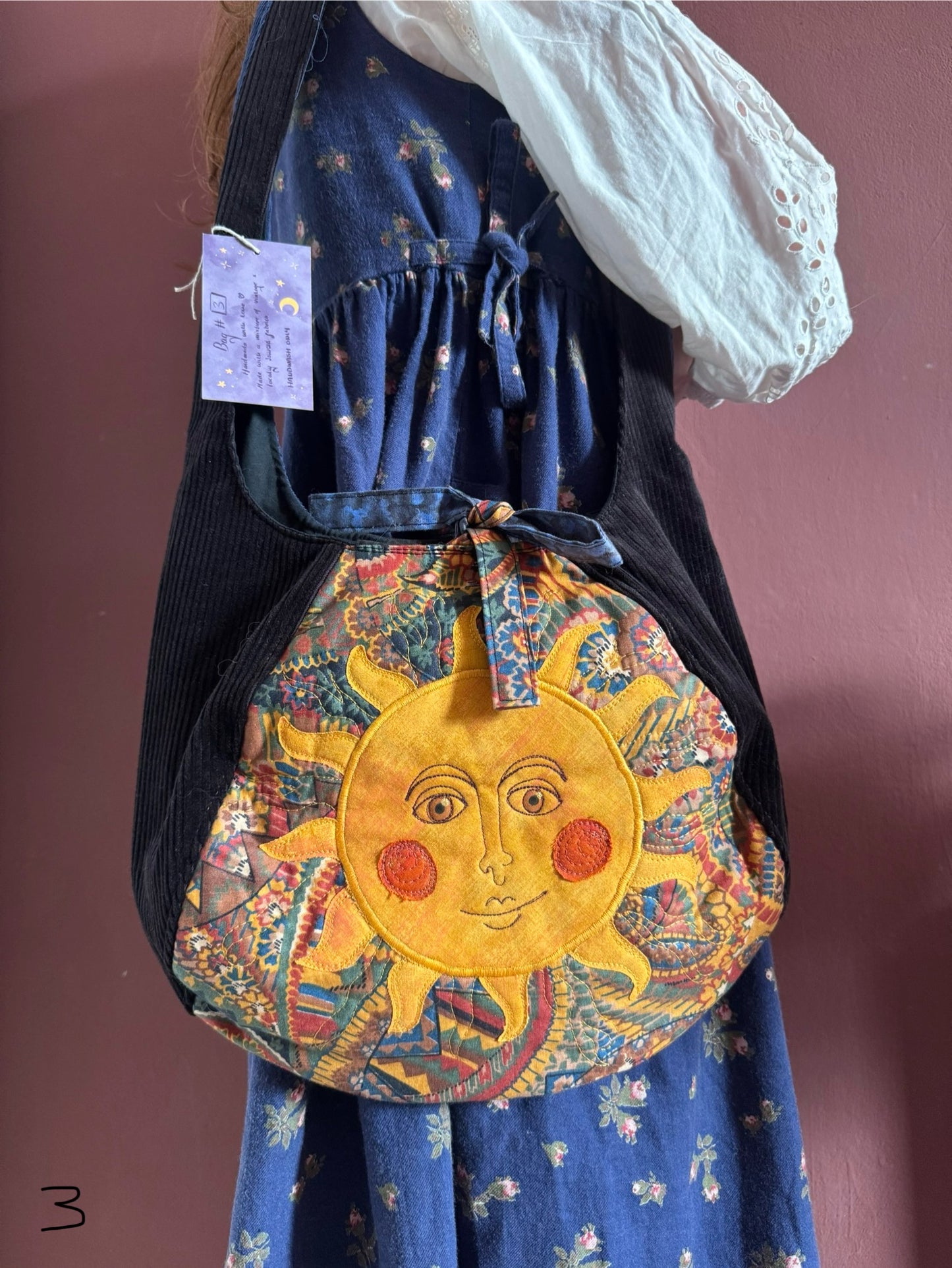 Quilted Sun/Moon/Mushroom(3)