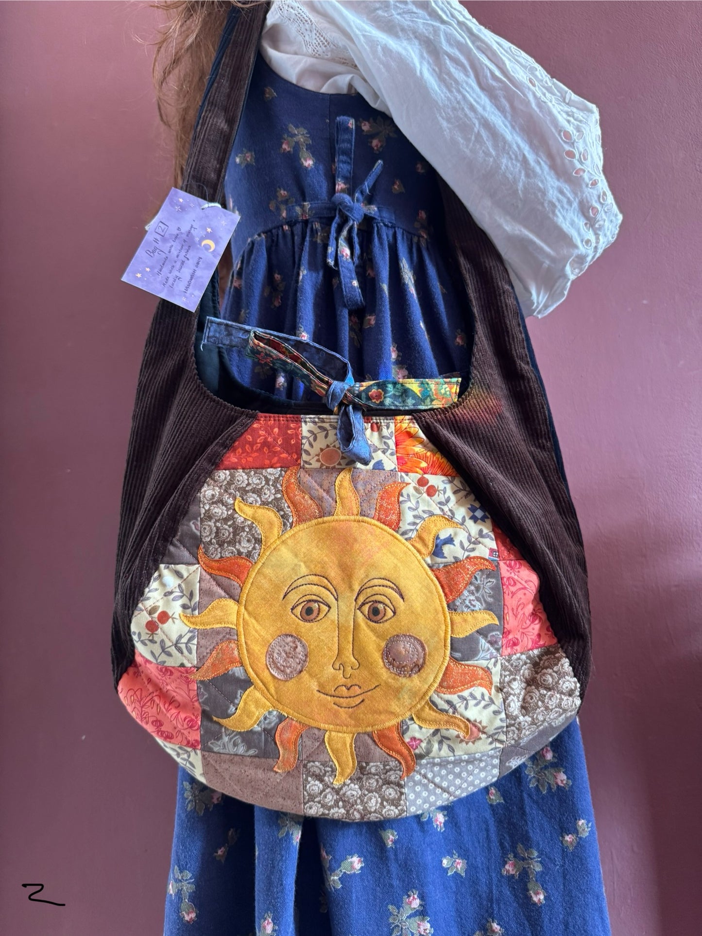 Patchwork Quilted Sun/Moon(2)