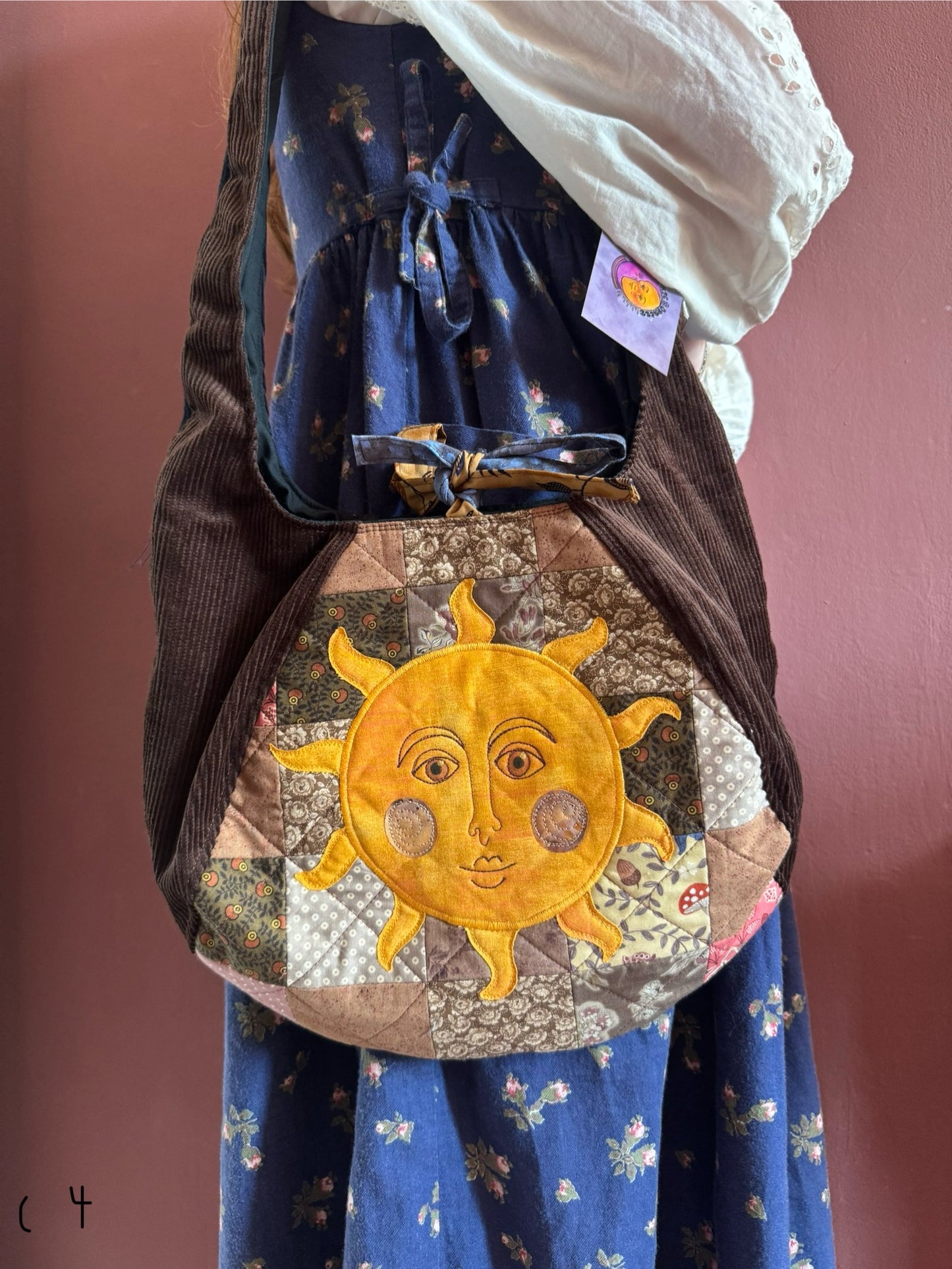 Quilted Patchwork Sun/Moon(14)