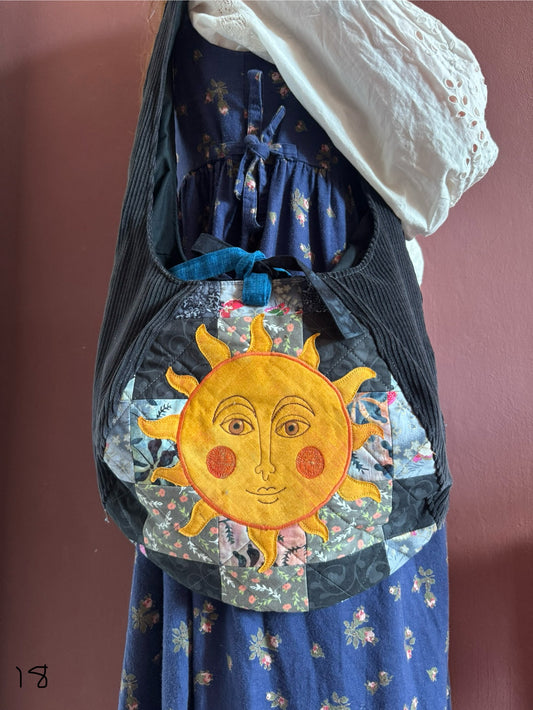 Quilted Patchwork Sun/Moon(18)