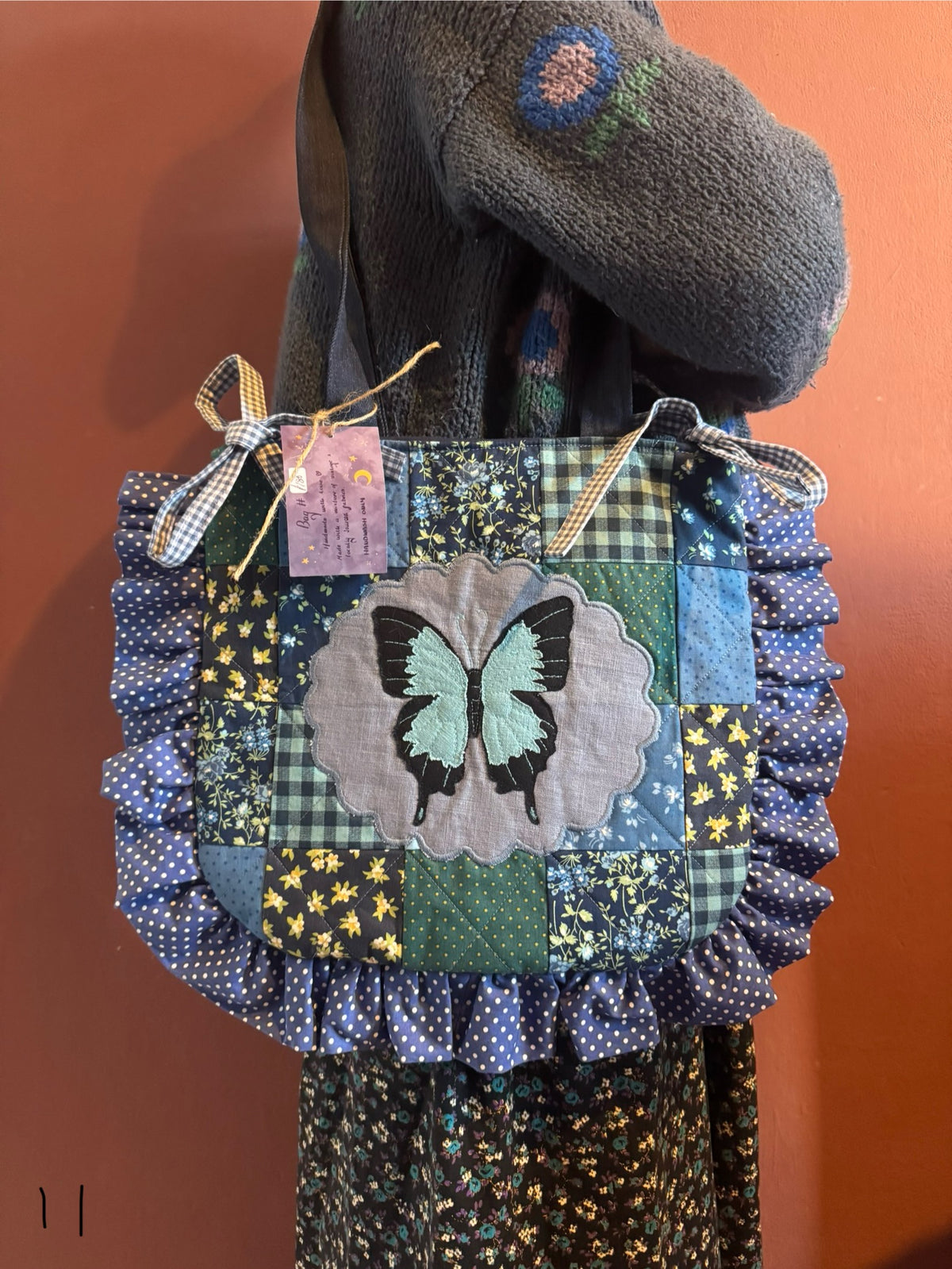 Frilly Patchwork Butterfly(11)