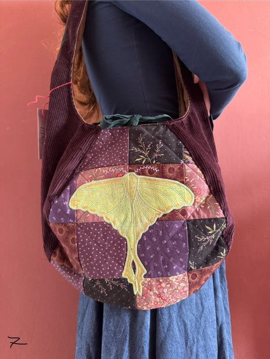 Classic Quilted Patchwork Moth/Moon(7)