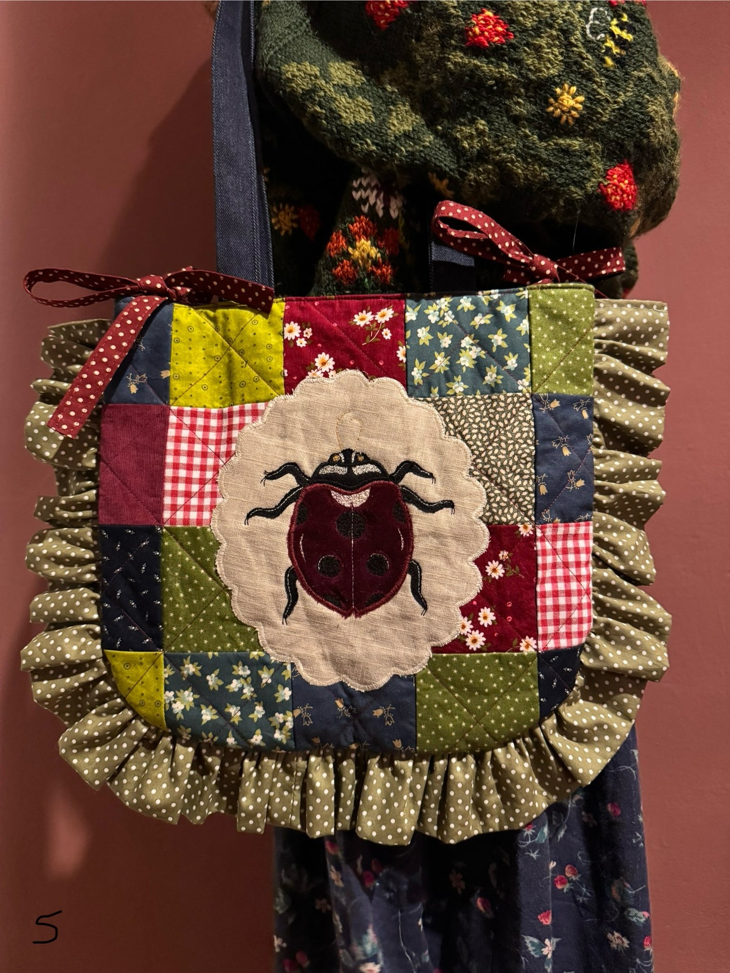 Frilly Patchwork Ladybug(5)