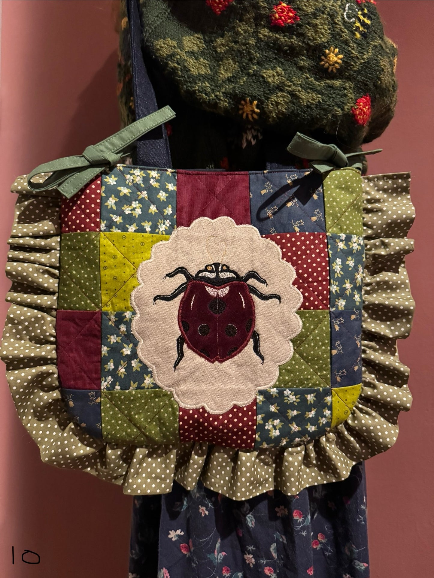 Frilly Patchwork Ladybug(10)