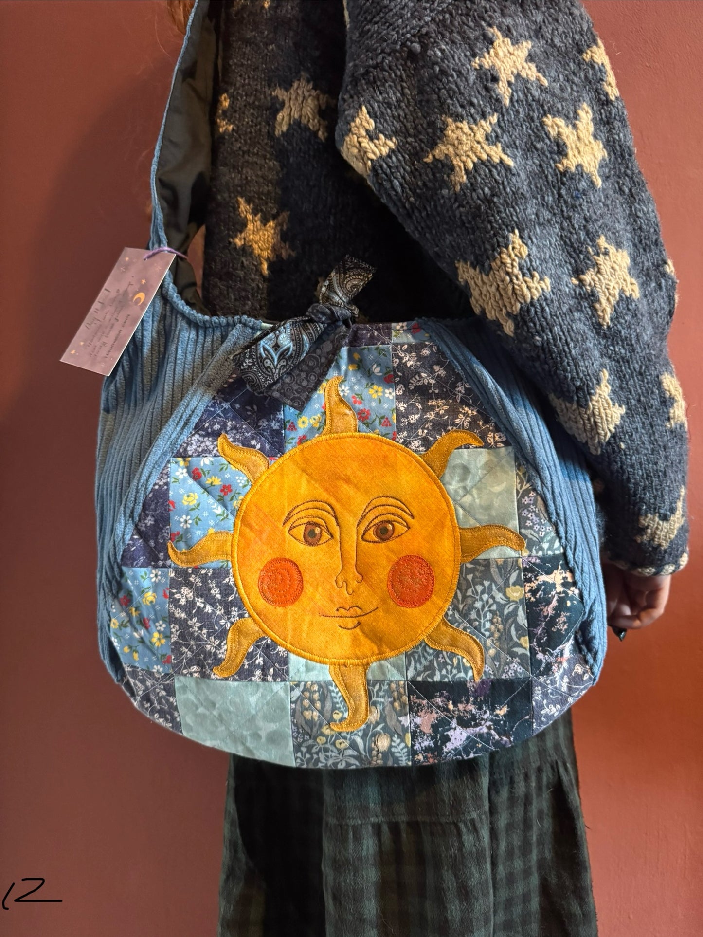 Quilted Patchwork Sun/Moon(12)