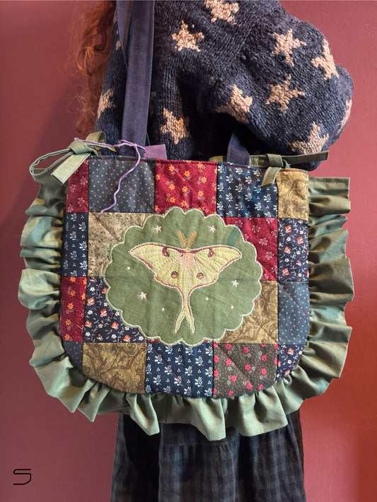 Frilly Patchwork Luna Moth(5)