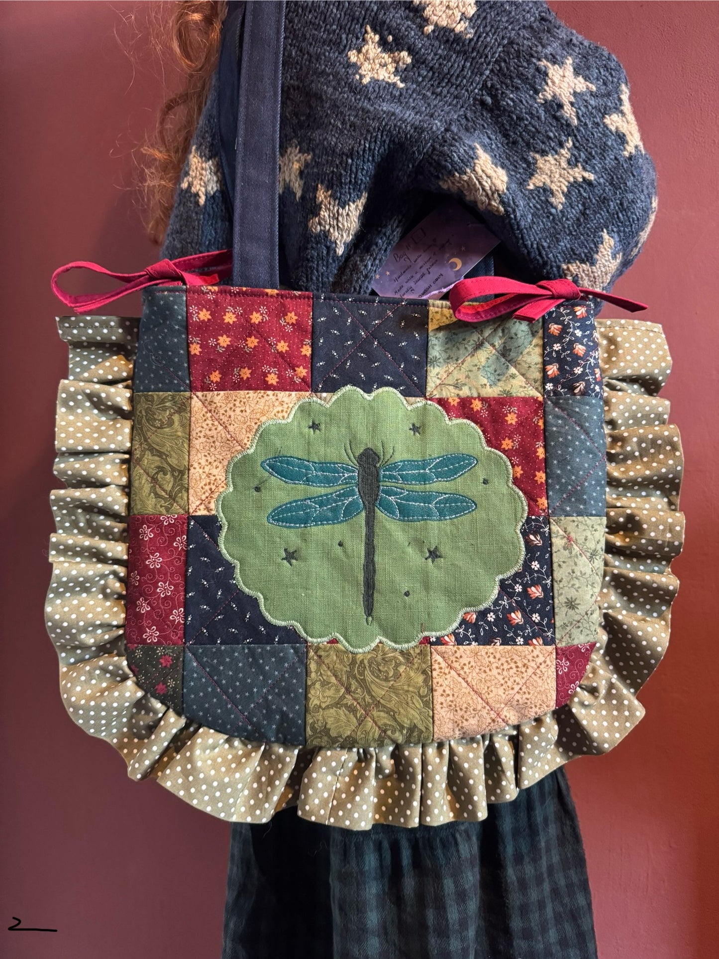 Frilly Patchwork Dragonfly (2)