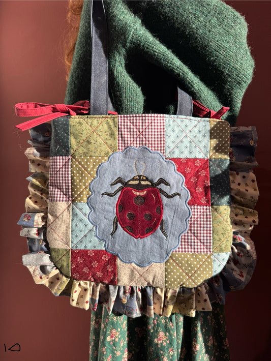 Frilly Quilted Ladybug (10)