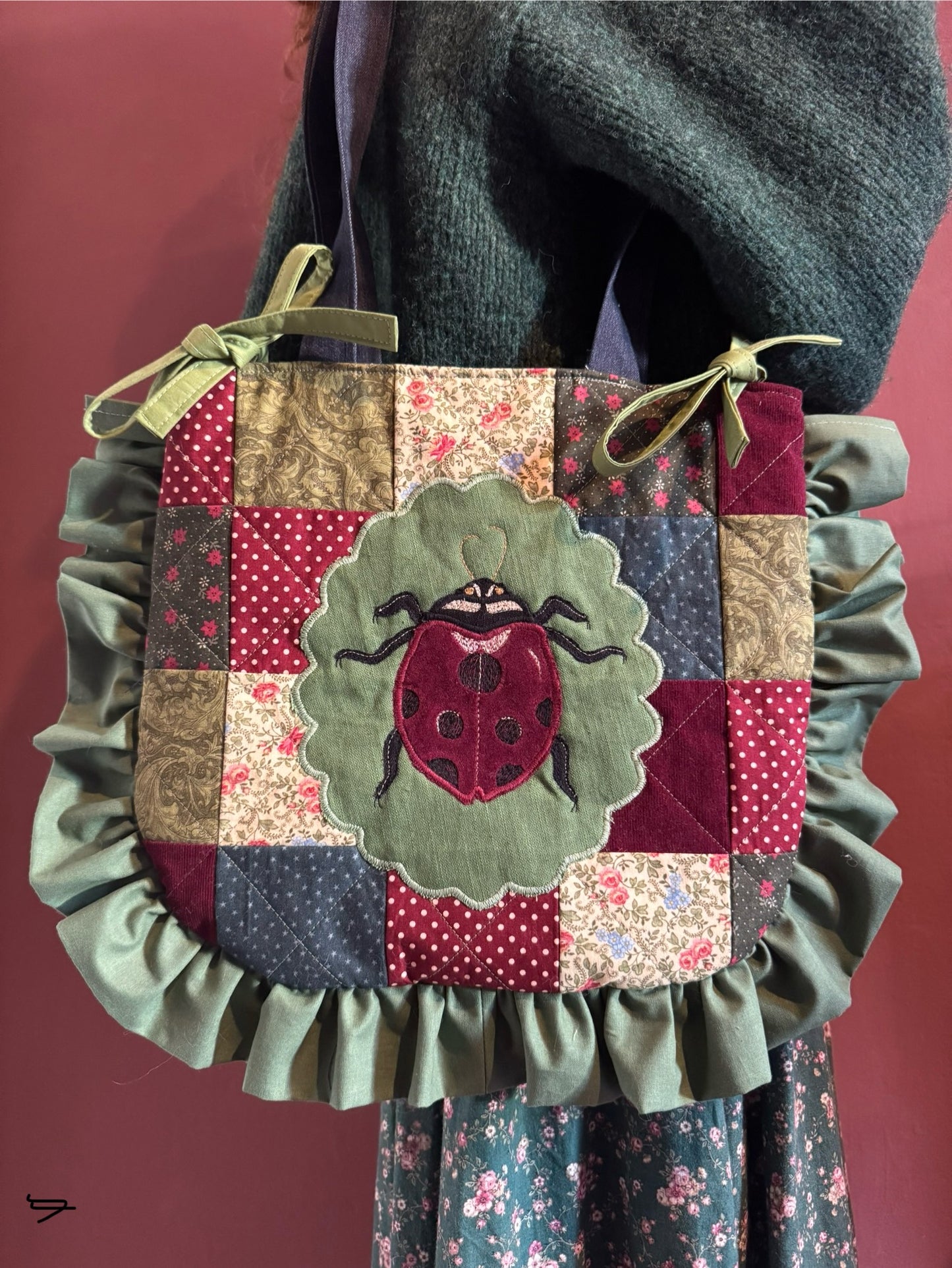 Frilly Quilted Ladybug(7)